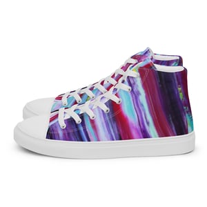 Image of "Purpology" Men’s high top canvas shoes 