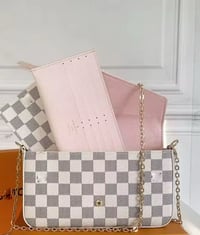 White check envelope crossbody