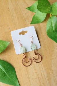Image 3 of Copper Moon Earrings (3 pairs available)