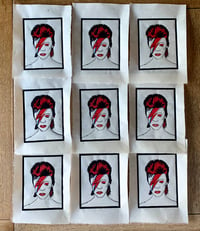 Image 2 of David Bowie - Aladdin Sane (Linocut Print)
