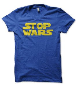 Image of Women's - "Stop Wars" T-Shirt