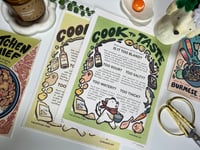 Image 1 of Kitchen Thief Risograph Print