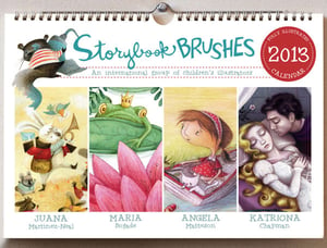 Image of 2013 Storybook Brushes Wall Calendar