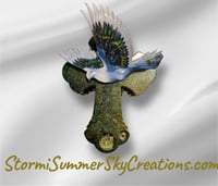 Image 1 of Green and Gold Prayer/Trinket Box