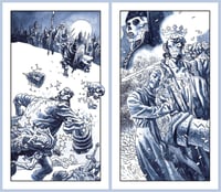 Image 1 of Hellboy: Foreword & Afterword     pair of prints 