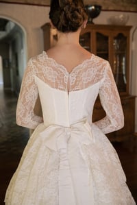 Image 6 of 1950s Tiered Lace 