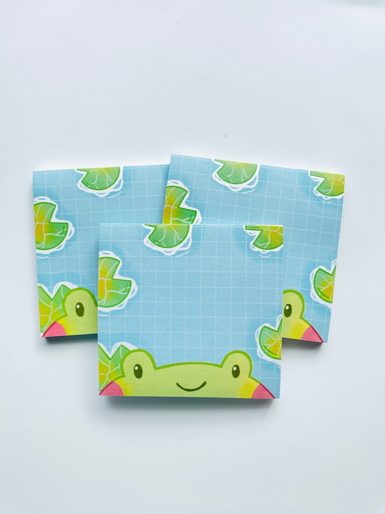 Image of Froggy sticky notes