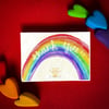 Rainbow Thank You Plantable Card