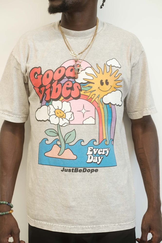 Image of StoneWash GoodVibes T-shirt 