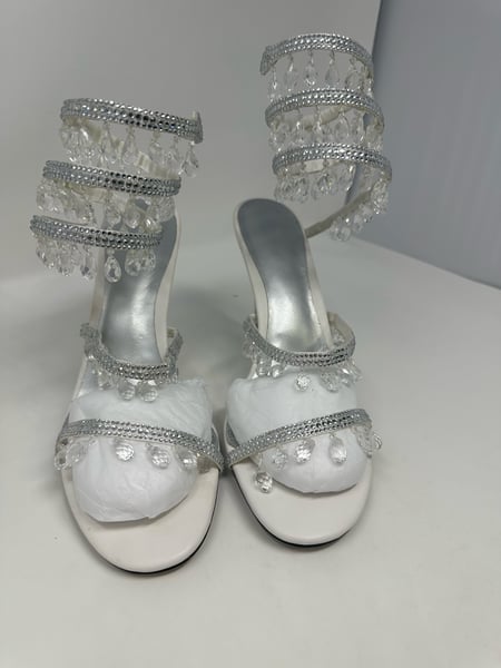 Image of Crystal Lamp Stilletto Heels - Women's Size 41 (US 10 - 10.5) FREE SHIPPING