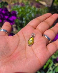 Image 2 of Peridot Charm 
