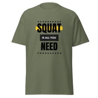 Image 1 of PA - "Squat Is All You Need" Men's Crew neck T-shirt