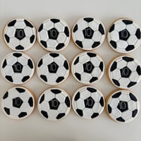Image 5 of Soccer Ball Cookies ⚽️