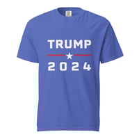 Image 1 of Trump 2024 - Comfort Colors - Unisex Garment-Dyed Heavyweight T-shirt