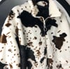 Cow Faux Fur Jacket 