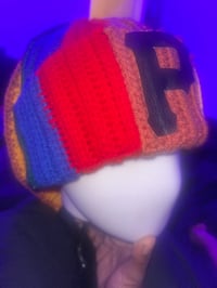 Image 1 of RYGB Bunny Ear Beanie 