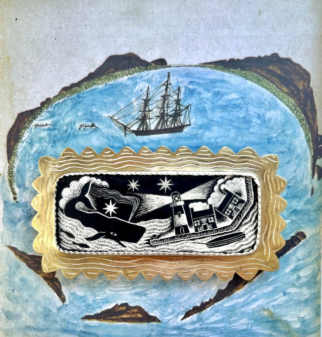 FAIR SEAS AND FOLLOWING WINDS BROOCH 