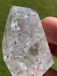 Image 3 of Crackle Quartz Crystal Tower #1834
