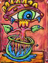 Water Plant 1 - 16x20 Original Canvas 