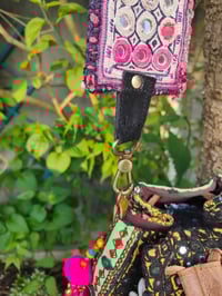 Image 4 of Slouch bag leather pulley