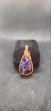 Image 1 of Lapis Lazuli Teardrop Pendent 