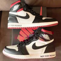 Image 3 of Jordan 1 Retro High Not For Resale Varsity Red Size 9