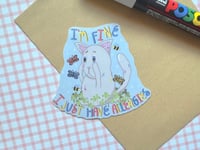 Image 4 of I'm Fine I Just Have Allergies - Sticker