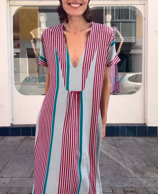 70s FABRIC KAFTAN