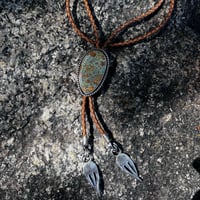 Image 1 of Rare Royston Turquoise Bolo