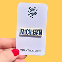 Michigan Lighthouse Enamel Pin – Great Lakes Gift, Nautical Lapel Pin