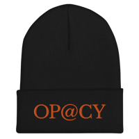 Embroidered OP@CY Cuffed Beanie