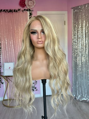 Image of all human hair highlights blonde (ready to ship) 