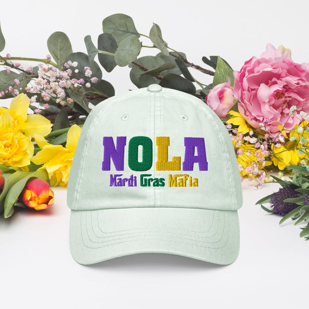 Image of NOLA (Mardi Gras Mafia) Pastel baseball hat