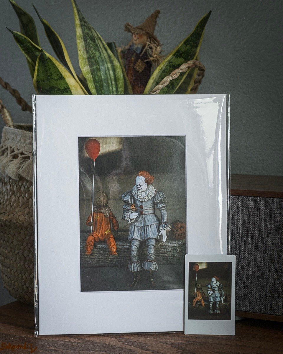 Image of Limited 5x7 Print - Sharing is Caring" Action Figure Series - First Release