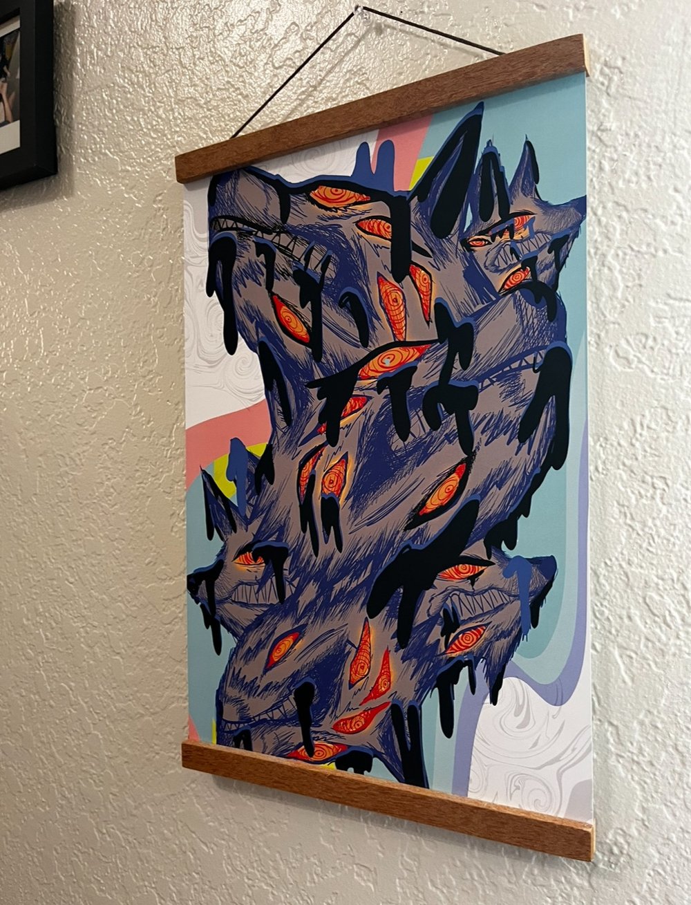 Image of Demon fox print