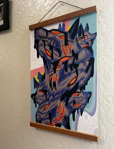 Image of Demon fox print 