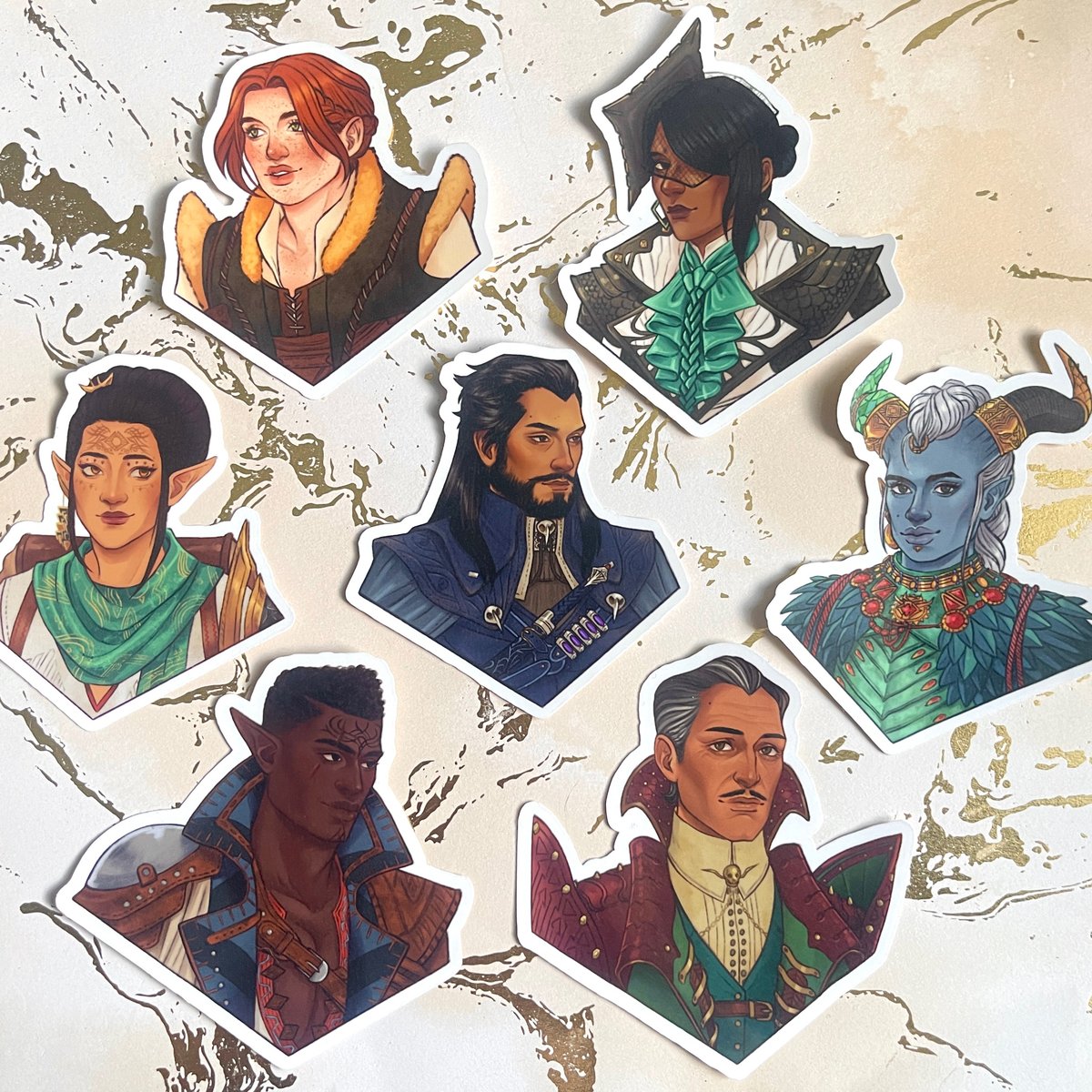 dragon age veilguard stickers 