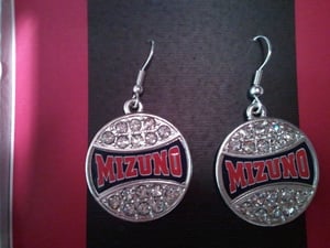 Image of Mizuno fishhook earrings