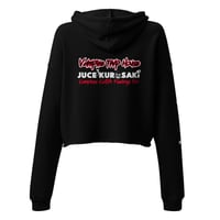 Image 1 of LADIES VAMPIRE TRVP HOUSE CROP HOODIE