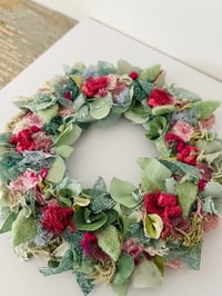 Image 2 of Framed Rose Forest Wreath
