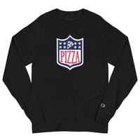 PIZZA SHIELD - Men's Champion Long Sleeve Shirt