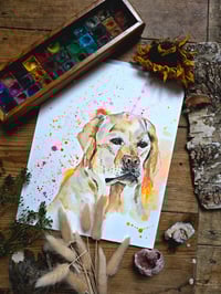 Image 1 of "Yellow Labrador" Original