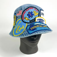 Image 1 of Patch Jean Bucket Hat 01