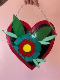 Large Heart w/ flower