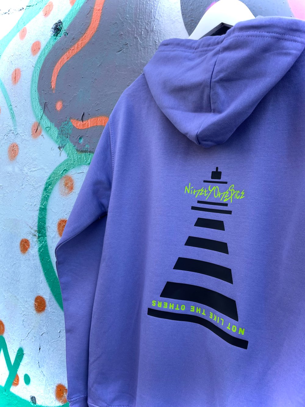 Image of Violet Butterfly Hoody