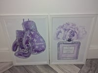 Image 4 of LILAC GLOVES FASHION PRINT SET 