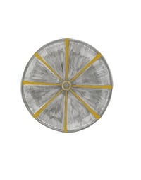 Valerie Piraino / "Double Cross Star in a Circle"