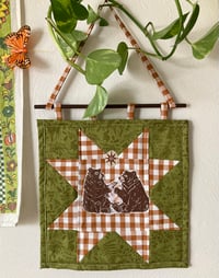 Bears! quilted wall hanging