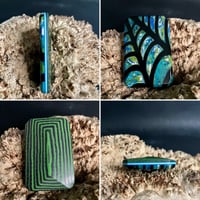 Image 1 of @Kaoticartworks Resin & Carbon Fiber Worry Stone