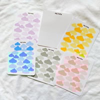 Image 1 of Tiny cloud stickers